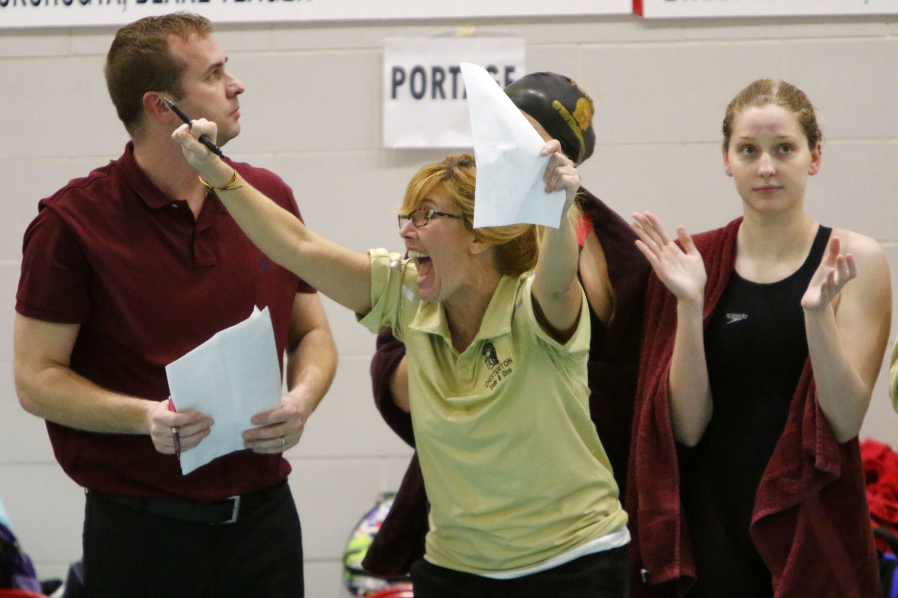 DAC girls swim meet